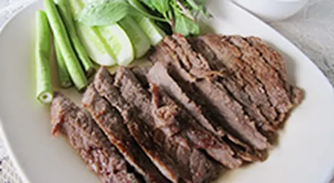 สาริกาสะอื้นเนื้อ / หมู