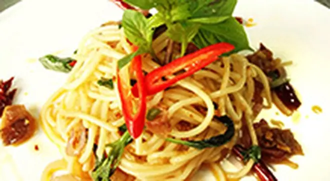 สปาเก็ตตี้ปลาเค็ม