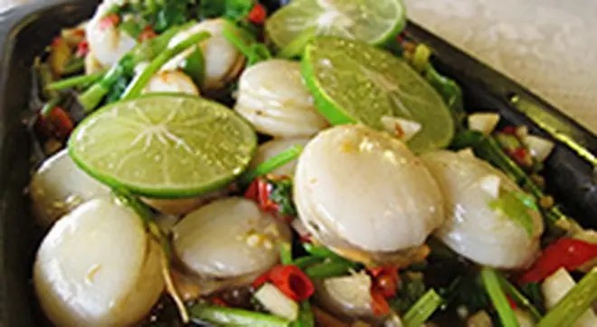 หอยเชลล์อบชีส